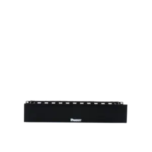 Organizador de Cables Horizontal PatchLink, Sencillo (Solo Frontal), Con Tapa Extendida, Para Rack de 19in, 2UR
