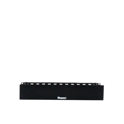 Organizador de Cables Horizontal PatchLink, Sencillo (Solo Frontal), Con Tapa Extendida, Para Rack de 19in, 2UR - imagen 3