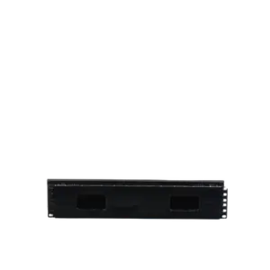 Organizador de Cables Horizontal PatchLink, Sencillo (Solo Frontal), Con Tapa Extendida, Para Rack de 19in, 2UR