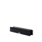 Organizador de Cables Horizontal PatchLink, Sencillo (Solo Frontal), Con Tapa Extendida, Para Rack de 19in, 2UR miniatura 5