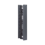 Organizador Vertical NetRunner, Doble (Frontal y Posterior), de 22.5 UR, 4.9in de Ancho, Color Negro miniatura 1