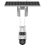 Kit Solar IP All in One / Doble Detección (Radar + PIR) / PT IP 4 Megapixel / Lente 2.8 mm / Panel Solar / Batería de Respaldo de Litio 90Wh (Hasta 2 días) / Conexión 4G / Audio de Dos Vías / Accesorios de Inst. / Direc miniatura 2