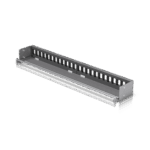 UACC Rack Patch Panel Blank 24 Puertos – Panel Patch Keystone 1U con Barra de Gestión de Cables y Estética Uniforme miniatura 2