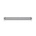 UACC Rack Patch Panel Blank 24 Puertos – Panel Patch Keystone 1U con Barra de Gestión de Cables y Estética Uniforme miniatura 4