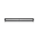UACC Rack Patch Panel Blank 24 Puertos – Panel Patch Keystone 1U con Barra de Gestión de Cables y Estética Uniforme miniatura 6