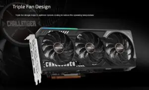 Challenger OC | Radeon RX 9070 XT | 16GB GDDR6 — Tarjeta de Video ASRock: PCIe 5.0 x16 | HDMI + 3x DisplayPort