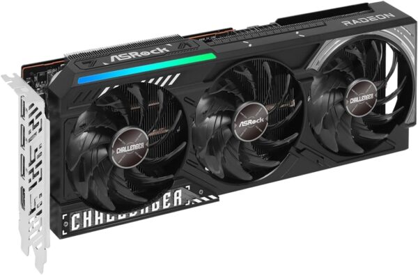 Challenger OC | Radeon RX 9070 XT | 16GB GDDR6 — Tarjeta de Video ASRock: PCIe 5.0 x16 | HDMI + 3x DisplayPort - imagen 2