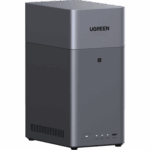 NASync DH2300 — UGREEN: 2x (2.5″/3.5″) | RK3576 4c@2.2GHz – 4GB | 1x 1GbE + HDMI 4K miniatura 2