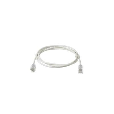 Cable de Parcheo TX6, UTP Cat6, Diámetro Reducido (28AWG), Color Blanco Mate, 4.57 Metros (15 Pies) - imagen 2