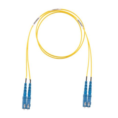Jumper de Fibra Optica Monomodo 9/125 OS2, SC-SC Duplex, OFNR (Riser), Color Amarillo, 3 Metros (9.84 Pies) - imagen 2