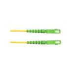 Jumper de Fibra Optica Monomodo 9/125 OS2, SC/APC-SC/APC Simplex, OFNR (Riser), Color Amarillo, 5 Metros (16.40 Pies) miniatura 2