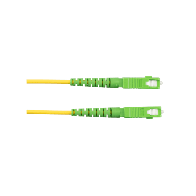 Jumper de Fibra Optica Monomodo 9/125 OS2, SC/APC-SC/APC Simplex, OFNR (Riser), Color Amarillo, 5 Metros (16.40 Pies) - imagen 2