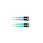 Jumper de Fibra Óptica Multimodo 50/125 OM4, SC-SC Duplex, OFNR (Riser), Color Aqua, 3 Metros (9.84 Pies) miniatura 2