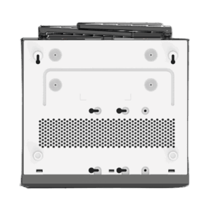 NVR 3K (5 Megapixel) / Para 4 Cámaras / 2 antenas Wi-Fi / Compresión H.265 / Almacenamiento hasta 8TB / Salida HDMI-VGA / Compatible ONVIF