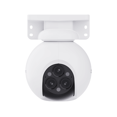 Cámara PT / Wi-Fi / Triple Lente / Panorámica 360° / Resolución 2k+ / Visión Nocturna a color / IA Detección de Humanos y Vehiculos / Alarma con Sirena y Luz / IP67 - imagen 2
