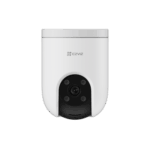 Cámara PT / Wi-Fi / Resolución 3 Megapixel (2K) / Audio de Dos Vías / Visión Nocturna en Color / AI Detección de Humanos y Vehículos / Defensa Activa con Sirena y Luz Estroboscópica / IP65 miniatura 2
