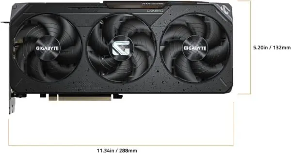 Gaming OC | Radeon RX 9060 XT | 8GB GDDR6 — Tarjeta de Video Gigabyte: PCIe 5.0 x16 | HDMI + 2x DisplayPort - imagen 1