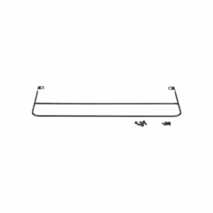 Barra para Aliviar Tensión o Peso Atrás de Patch Panel, Extendida de 7 Pulgadas, Montaje Invertido, Color Negro