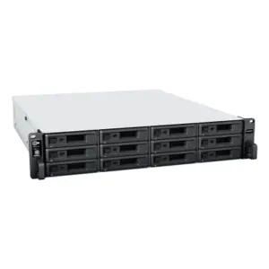 RackStation RS2423RP+ — Synology: 12x 3.5"/2.5" | AMD Ryzen V1500B 4c@2.2GHz - 4GB | 2x 1GbE + 10GbE