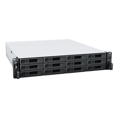 RackStation RS2423RP+ — Synology: 12x 3.5″/2.5″ | AMD Ryzen V1500B 4c@2.2GHz – 4GB | 2x 1GbE + 10GbE - imagen 3