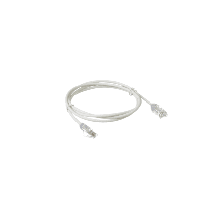 Cable de Parcheo TX6, UTP Cat6, Diámetro Reducido (28AWG), Color Blanco Mate, 4.57 Metros (15 Pies) - imagen 3