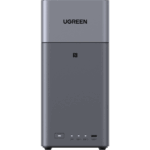 NASync DH2300 — UGREEN: 2x (2.5″/3.5″) | RK3576 4c@2.2GHz – 4GB | 1x 1GbE + HDMI 4K miniatura 3