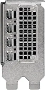 NVIDIA RTX 2000 Ada | 16GB GDDR6 ECC — Tarjeta de Video PNY: PCIe 4.0 x16 | 4x mini DisplayPort | LP Dual-slot | CAD / AI
