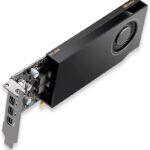 NVIDIA RTX A1000 | 8GB GDDR6 ECC — Tarjeta de Video PNY: PCIe 4.0 x16 | 4x mini DisplayPort | LP Dual-slot | CAD miniatura 3