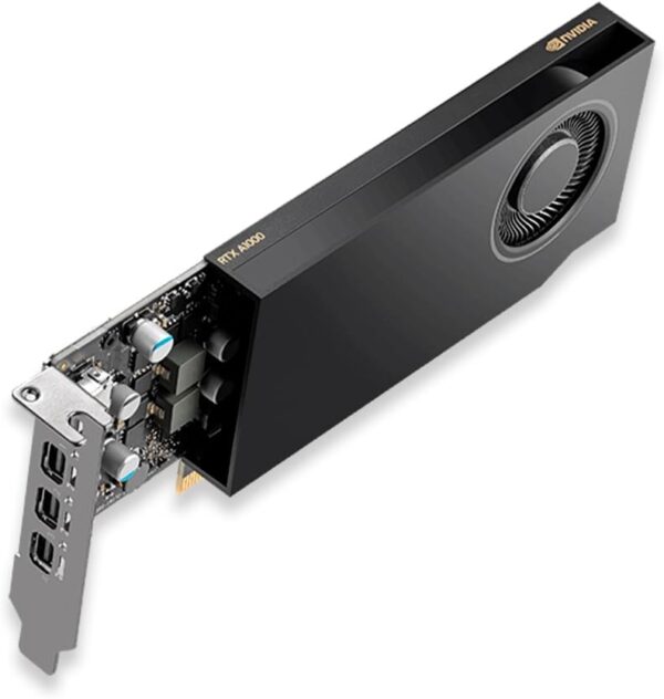 NVIDIA RTX A1000 | 8GB GDDR6 ECC — Tarjeta de Video PNY: PCIe 4.0 x16 | 4x mini DisplayPort | LP Dual-slot | CAD - imagen 3
