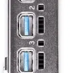 NVIDIA RTX A1000 | 8GB GDDR6 ECC — Tarjeta de Video PNY: PCIe 4.0 x16 | 4x mini DisplayPort | LP Dual-slot | CAD miniatura 2
