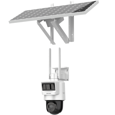 Kit Solar IP All in One / Doble Detección (Radar + PIR) / PT IP 4 Megapixel / Lente 2.8 mm / Panel Solar / Batería de Respaldo de Litio 90Wh (Hasta 2 días) / Conexión 4G / Audio de Dos Vías / Accesorios de Inst. / Direc - imagen 1
