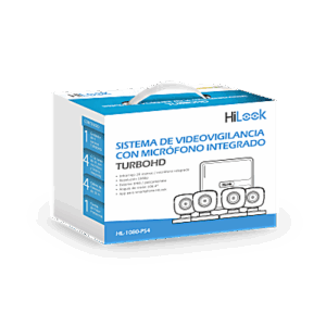 (MICRÓFONO Integrado) Kit TurboHD 1080p Lite / DVR 4 canales / Audio por Coaxitron / 4 Cámaras Bala de Policarbonato con Micrófono Integrado