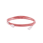 Cable de Parcheo UTP Categoría 6, con Plug Modular en Cada Extremo – 2 Metros (6.56 Pies) – Rojo miniatura 1