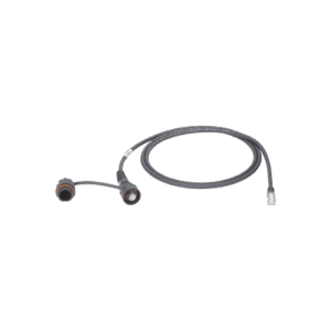 Patch Cord Cat6A IndustrialNet, Blindado S/FTP, Con Plug Industrial y Tapa en Un Extremo, 1 Metro (3.28 Pies)