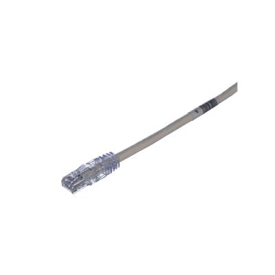 Cable de Parcheo TX6, UTP Cat6, 24 AWG, CM Color Blanco Mate, 0.61 Metros (2 Pies) - imagen 1