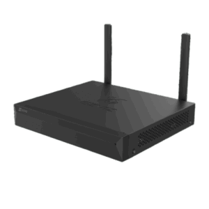 NVR 3K (5 Megapixel) / Para 4 Cámaras / 2 antenas Wi-Fi / Compresión H.265 / Almacenamiento hasta 8TB / Salida HDMI-VGA / Compatible ONVIF