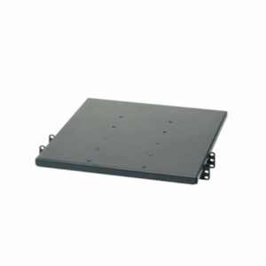 Charola de Doble Fijación en Rack de 2 Postes, 457 mm de Profundidad, y Soporte de Peso de 113 Kg, 1 UR, Color Negro