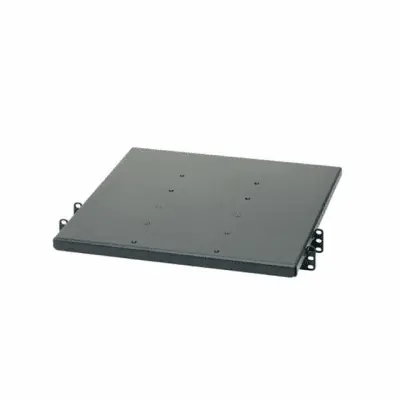 Charola de Doble Fijación en Rack de 2 Postes, 457 mm de Profundidad, y Soporte de Peso de 113 Kg, 1 UR, Color Negro - imagen 1