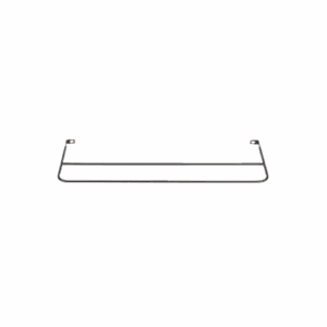 Barra para Aliviar Tensión o Peso Atrás de Patch Panel, Extendida de 7 Pulgadas, Montaje Invertido, Color Negro