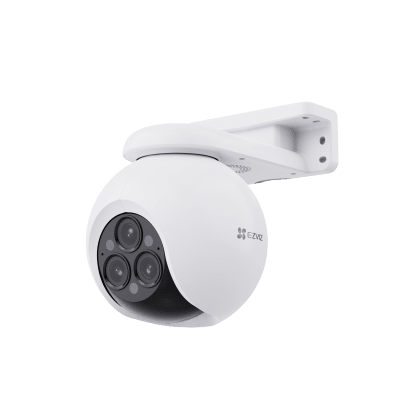 Cámara PT / Wi-Fi / Triple Lente / Panorámica 360° / Resolución 2k+ / Visión Nocturna a color / IA Detección de Humanos y Vehiculos / Alarma con Sirena y Luz / IP67 - imagen 1