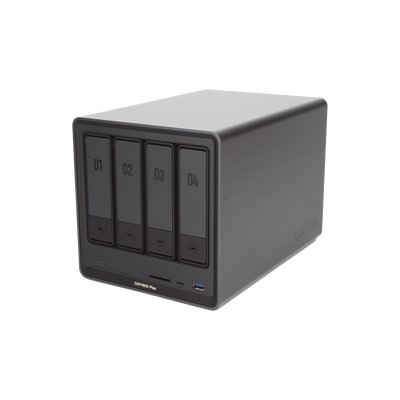 NAS UGREEN NASync DXP4800 Plus / Procesador Intel Pentium Gold 8505 5 Núcleos / 4 Bahías SATA + 2 M.2 NVMe PCIe 4.0 / 8GB DDR5 Expandible a 64GB / 10GbE + 2.5GbE / USB 3.2 Gen 2 Tipo C / HDMI 4K / Sistema Almacenamiento Conectado Red - imagen 2