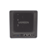 NAS UGREEN NASync DXP4800 Plus / Procesador Intel Pentium Gold 8505 5 Núcleos / 4 Bahías SATA + 2 M.2 NVMe PCIe 4.0 / 8GB DDR5 Expandible a 64GB / 10GbE + 2.5GbE / USB 3.2 Gen 2 Tipo C / HDMI 4K / Sistema Almacenamiento Conectado Red miniatura 5