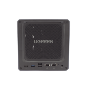 NAS UGREEN NASync DXP4800 Plus / Procesador Intel Pentium Gold 8505 5 Núcleos / 4 Bahías SATA + 2 M.2 NVMe PCIe 4.0 / 8GB DDR5 Expandible a 64GB / 10GbE + 2.5GbE / USB 3.2 Gen 2 Tipo C / HDMI 4K / Sistema Almacenamiento Conectado Red