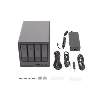NAS UGREEN NASync DXP4800 Plus / Procesador Intel Pentium Gold 8505 5 Núcleos / 4 Bahías SATA + 2 M.2 NVMe PCIe 4.0 / 8GB DDR5 Expandible a 64GB / 10GbE + 2.5GbE / USB 3.2 Gen 2 Tipo C / HDMI 4K / Sistema Almacenamiento Conectado Red - imagen 6