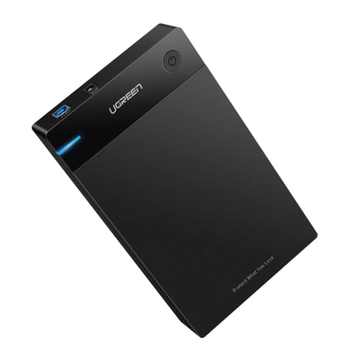 Carcasa de Disco Duro para 3.5″ y 2.5″ (Enclosure) | Con Cable USB 3.0 | Para HDD 3.5″ / SSD 2.5″ | SATA I/II/III | UASP | Hasta 16 TB | Compatible con Windows, Linux, Mac OS | No Requiere Controlador | Cable 1m | Incluye Adaptador d - imagen 2