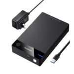 Carcasa de Disco Duro para 3.5″ y 2.5″ (Enclosure) | Con Cable USB 3.0 | Para HDD 3.5″ / SSD 2.5″ | SATA I/II/III | UASP | Hasta 16 TB | Compatible con Windows, Linux, Mac OS | No Requiere Controlador | Cable 1m | Incluye Adaptador d miniatura 1
