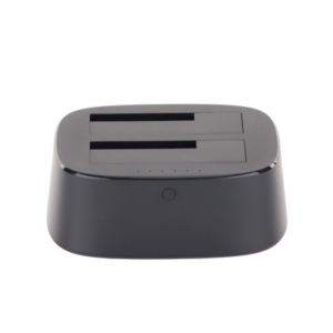 Base USB 3.0 para Disco Duro de Doble Bahía | Soporta Discos SATA de 2.5' & 3.5´ | Soporta discos de 12TB | Compatible con UASP, SATA 3.0 | Con adaptador de corriente 12V3A | Cable USB 1M | Alta Velocidad | Modo Clonación.