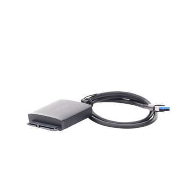 Adaptador USB 3.0 a SATA III | Compatible con Disco Duro HDD y SSD de 2.5″ y 3.5″ de hasta 12 TB | Velocidad USB 3.0 de hasta 5 Gbps | Alta Velocidad con UASP & TRIM | Cable de 50 cm. - imagen 2