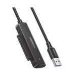 Cable Adaptador SATA a USB 3.0 | SATA 3.0/2.0 | Soporta HDD y SSD de 2.5″ | Soporta S.M.A.R.T, TRIM, UASP | No Requiere Adaptador de Corriente | Cable 50 cm. miniatura 1