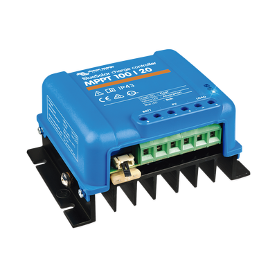 BlueSolar MPPT 100/20. Controlador Solar MPPT 20A, Voltaje Selección Automática: 12/24/48 Vcc. - imagen 3
